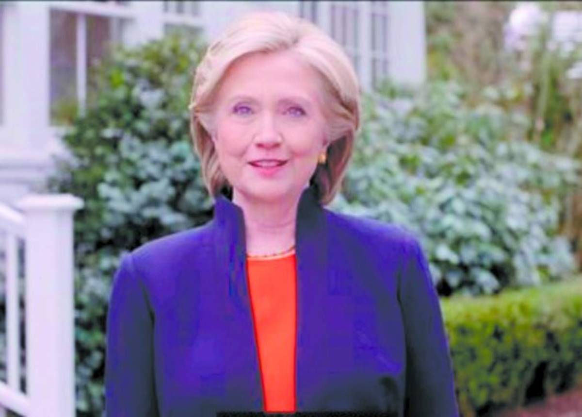 Hillary Clinton: 'Soy candidata a la presidencia” de Estados Unidos