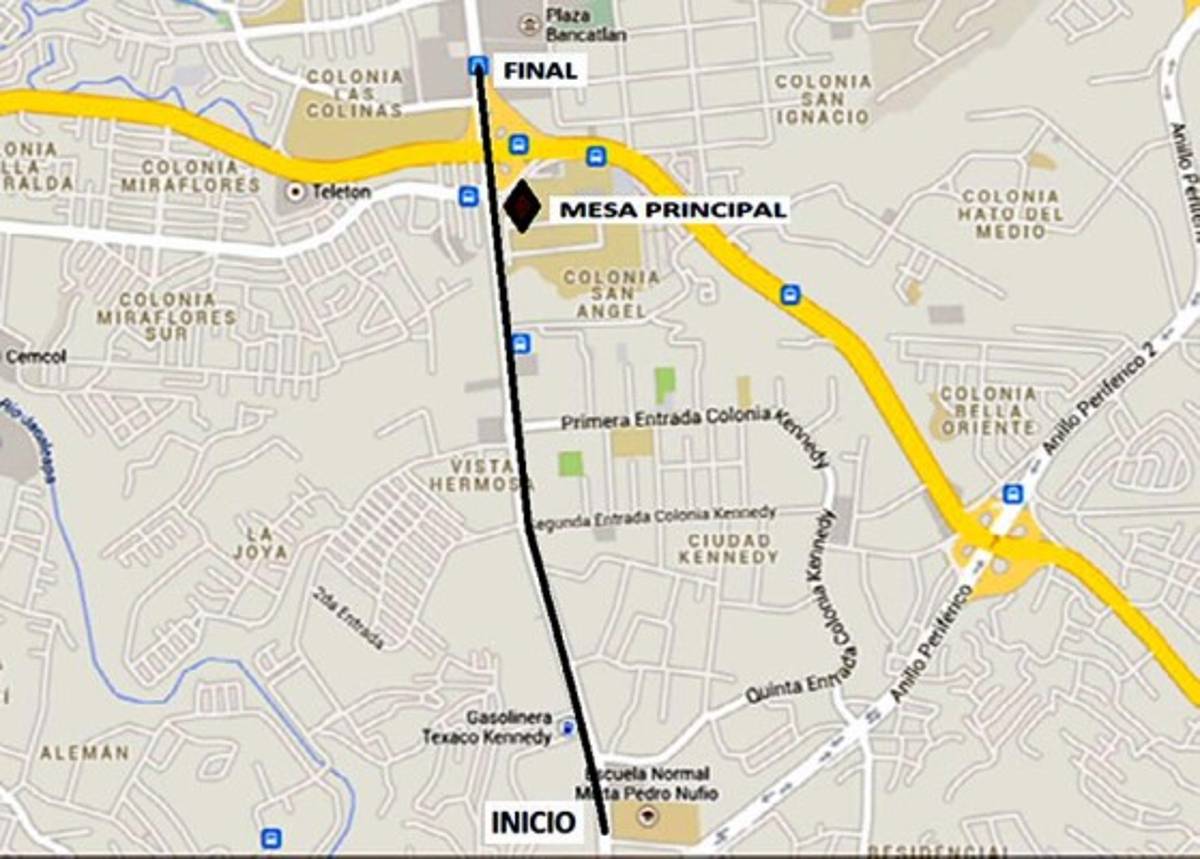 Estas son las rutas de desfiles para Prebásica y Básica