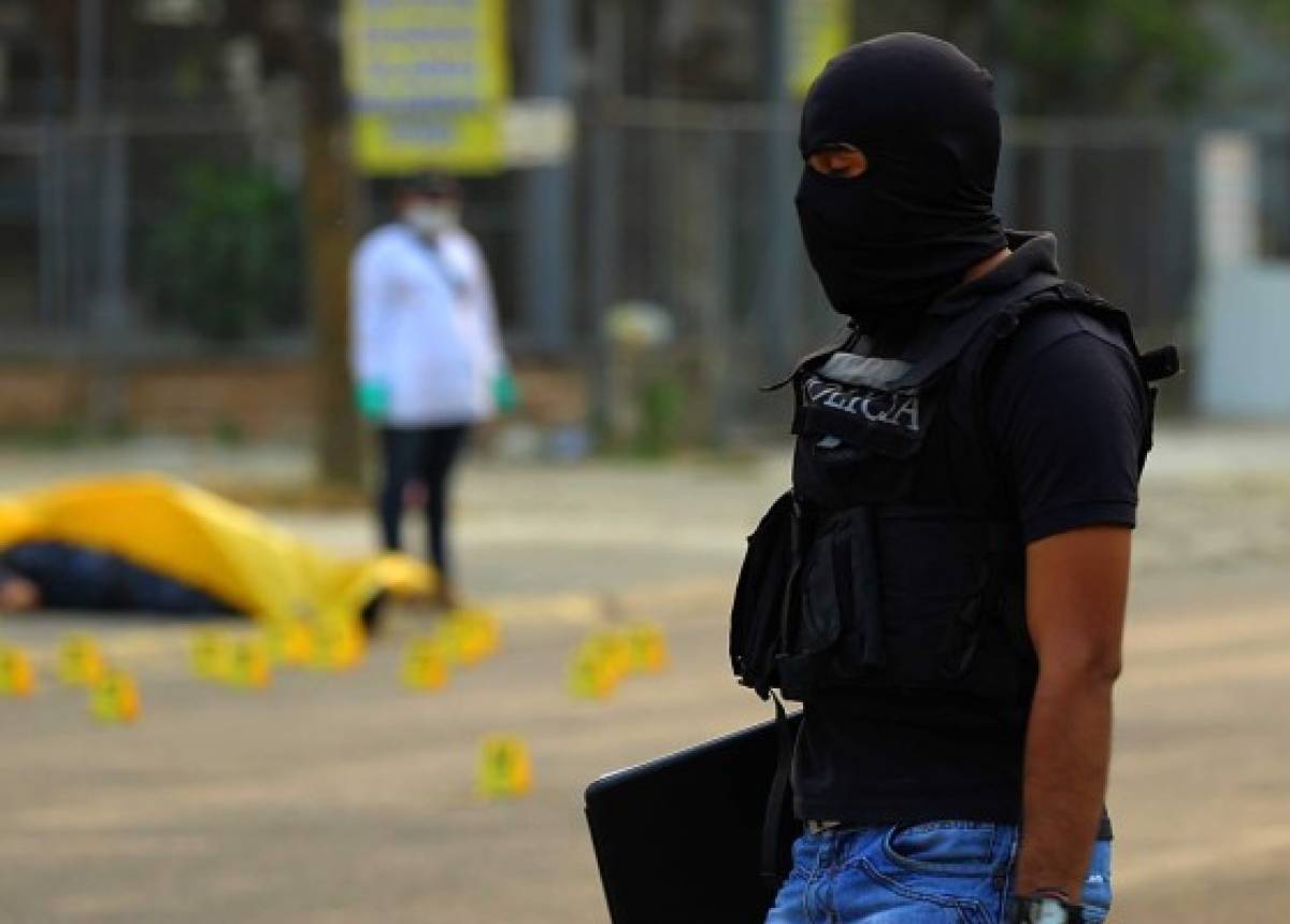 VIDEO: Así mataron a dos policías penitenciarios en San Pedro Sula