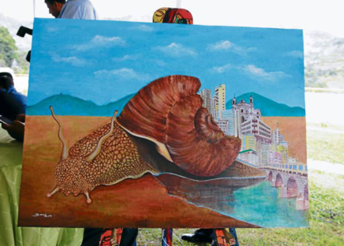 Arte presente en inauguración de obra del Intercambio Milenio