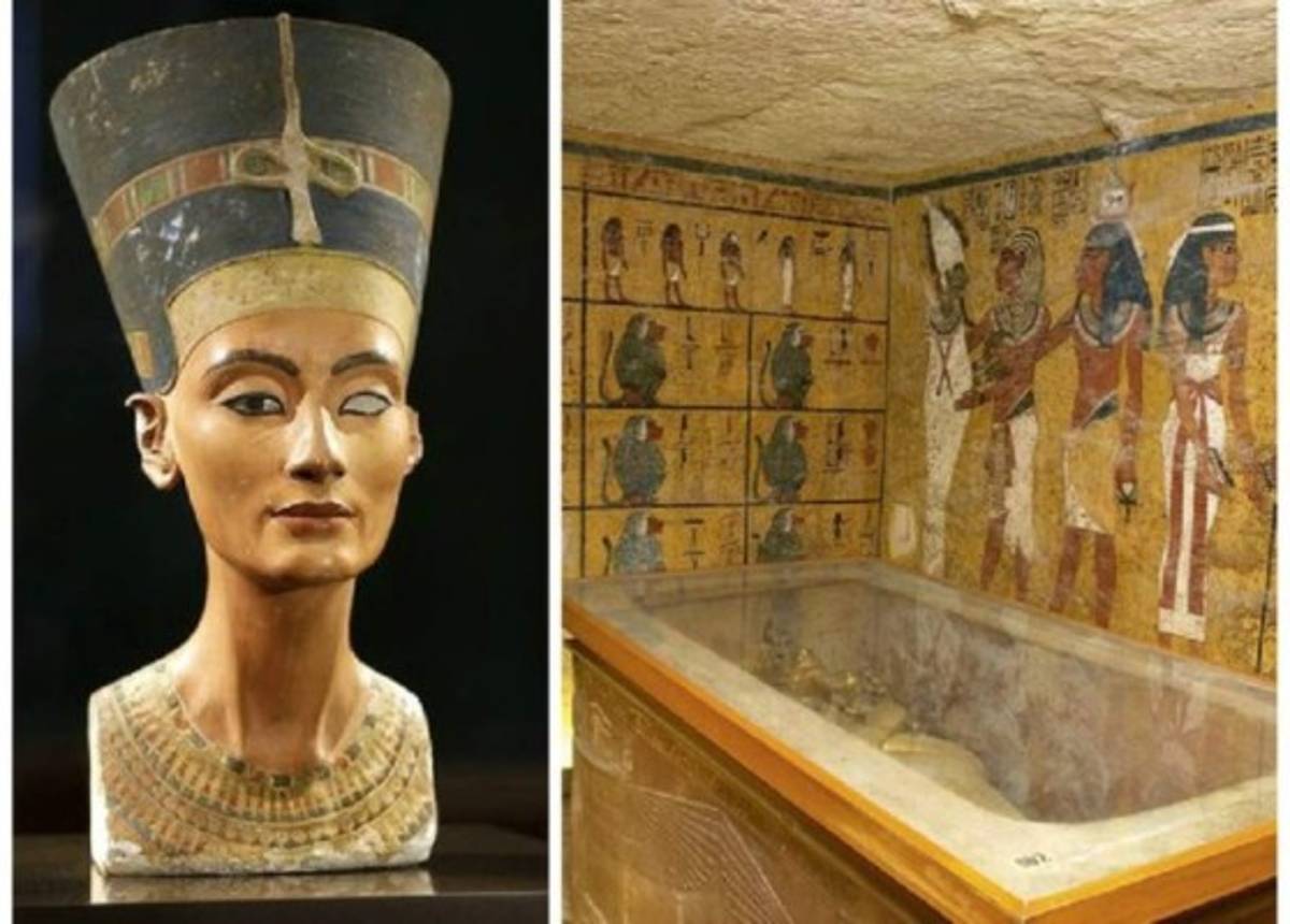 ¿Yace la reina Nefertiti junto a la tumba de Tutankamón?