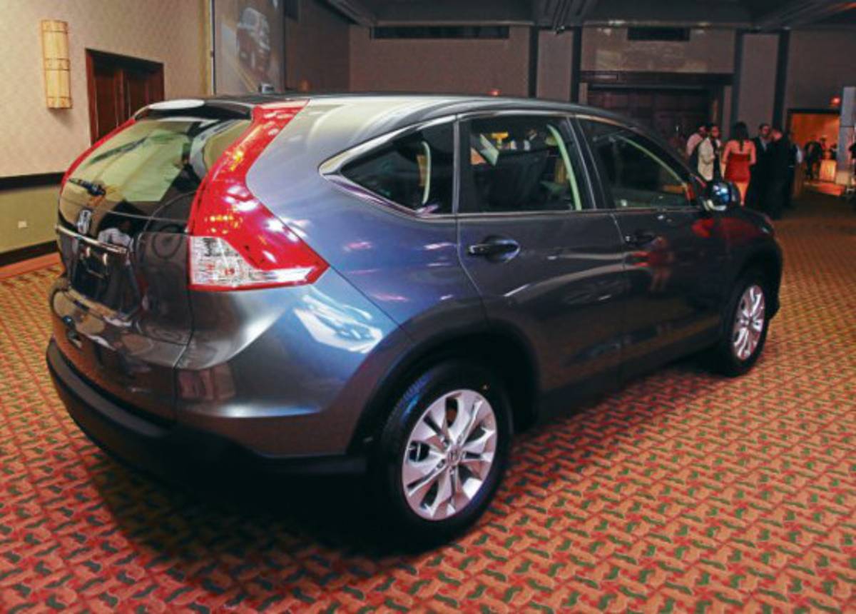 La Honda CR-V 2012 se actualizó