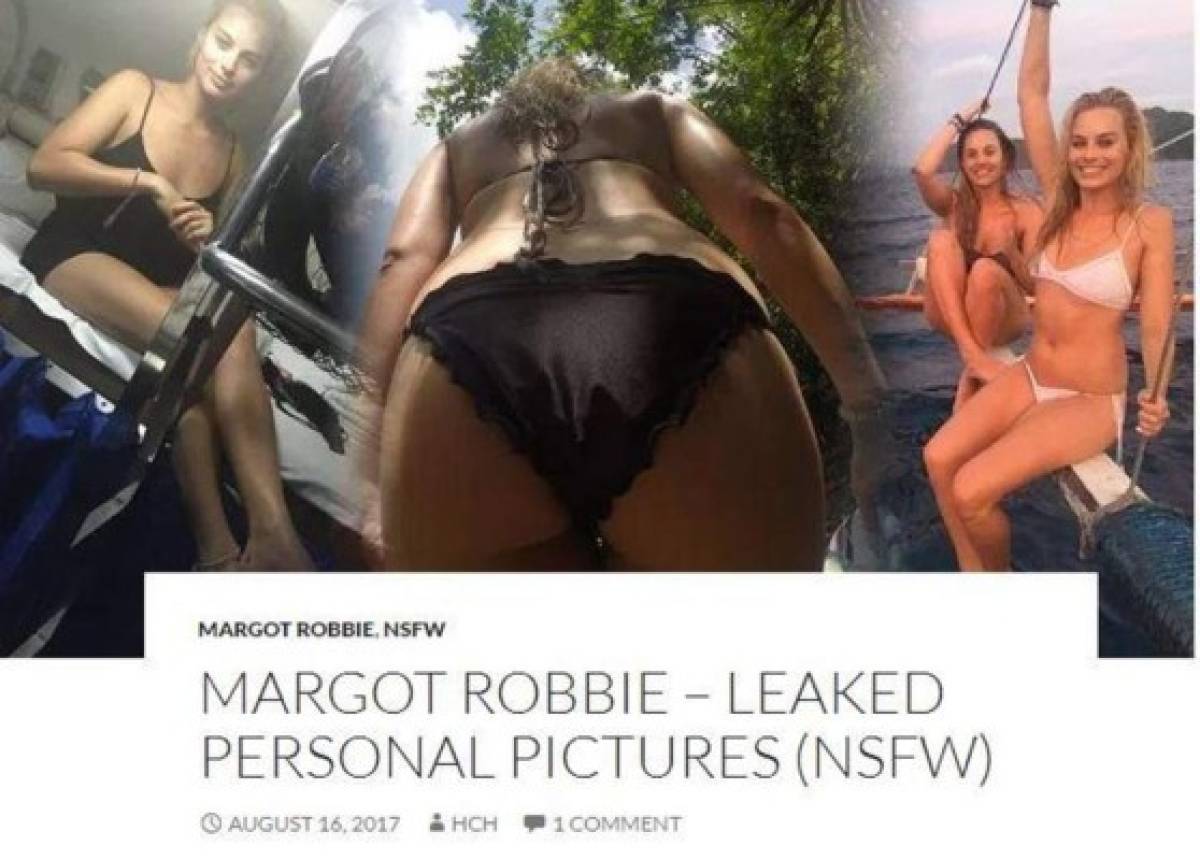 Publican fotos íntimas de Margot Elise Robbie, actriz de 'Suicide Saquad'