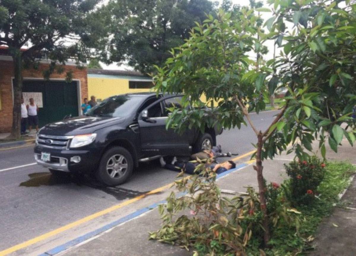 Matan a dos hombres en barrio Suyapa de San Pedro Sula