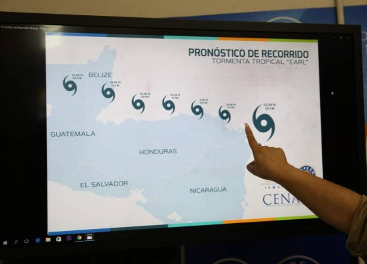 Tormenta tropical Earl se convertirá en huracán antes de ingresar a tierra