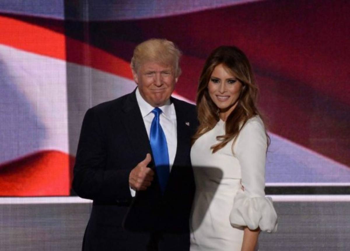 Melania Trump, elegancia, glamour y discreción