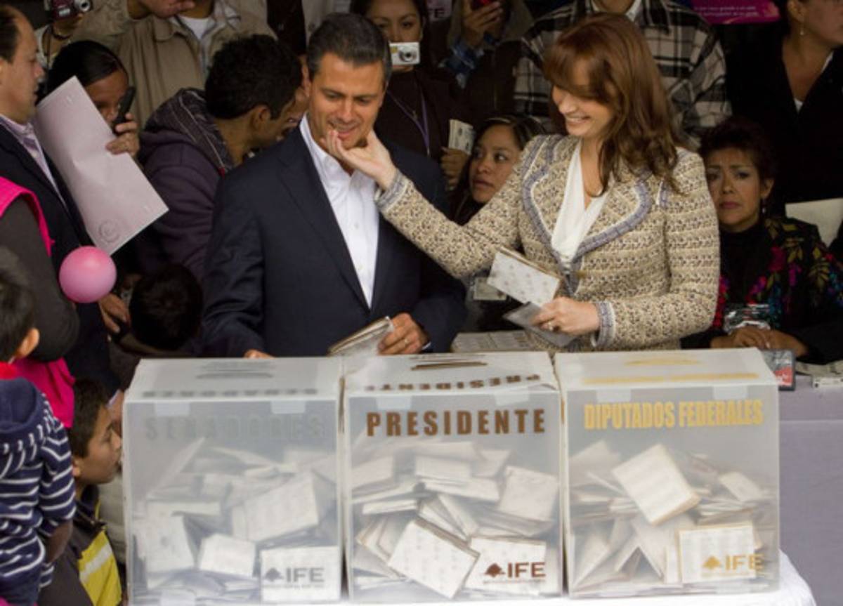 Conteo rápido oficial: el PRI al frente en elección presidencial de México