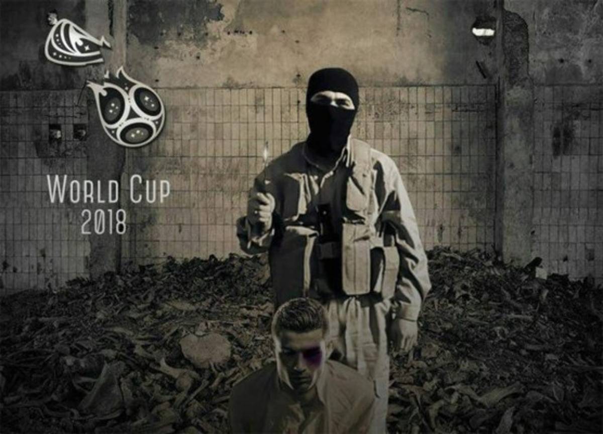 Esta es la imagen de Cristiano Ronaldo y la amenaza del Estado Islámico.