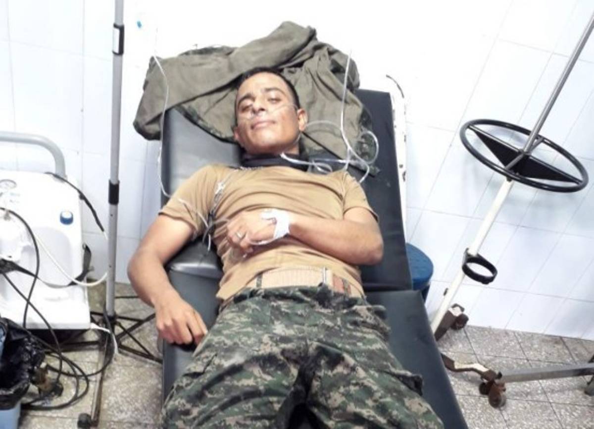 Cuatro agentes del orden resultan heridos durante desalojo de manifestantes