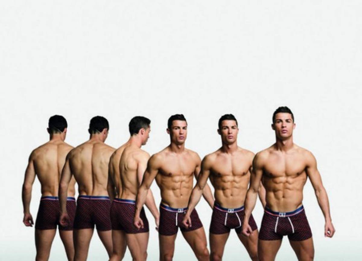 Cristiano Ronaldo sin photoshop
