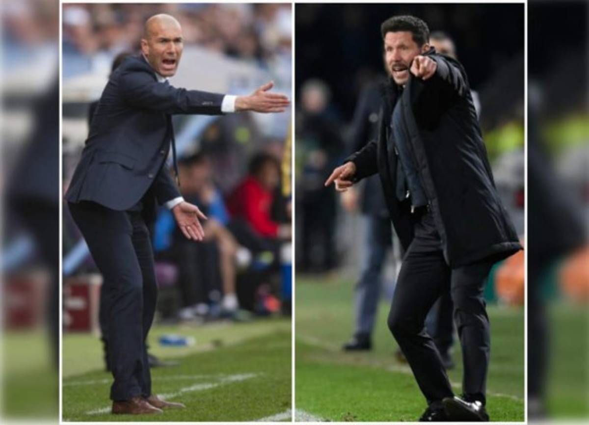 Zidane-Simeone, el choque de dos ídolos en el Real Madrid-Atlético