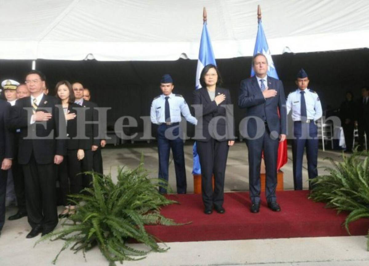 Llega a Honduras la presidenta de Taiwán para fortalecer acuerdos bilaterales