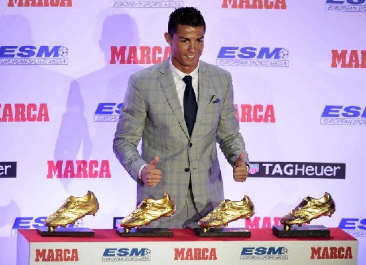 Cristiano Ronaldo no 'está satisfecho' pese a recibir su 4ª Bota de Oro