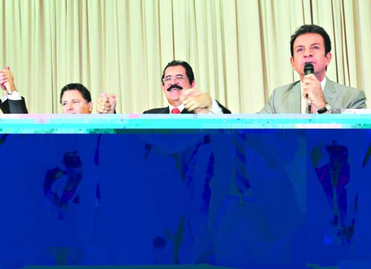 Los partidos Libre, Pac y Pinu anunciaron una alianza de cara a las elecciones.