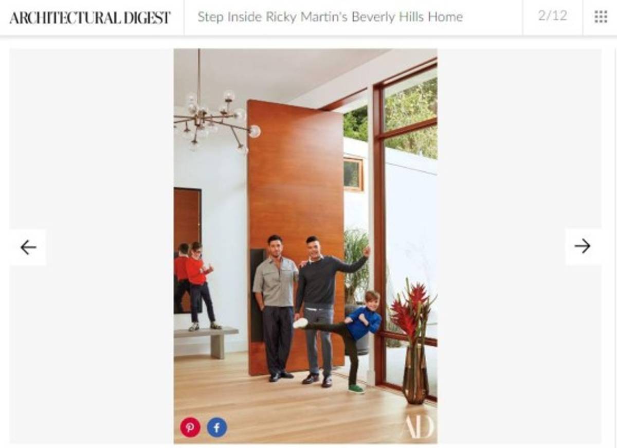 FOTOS: Así es la lujosa mansión de Ricky Martin en Beverly Hills