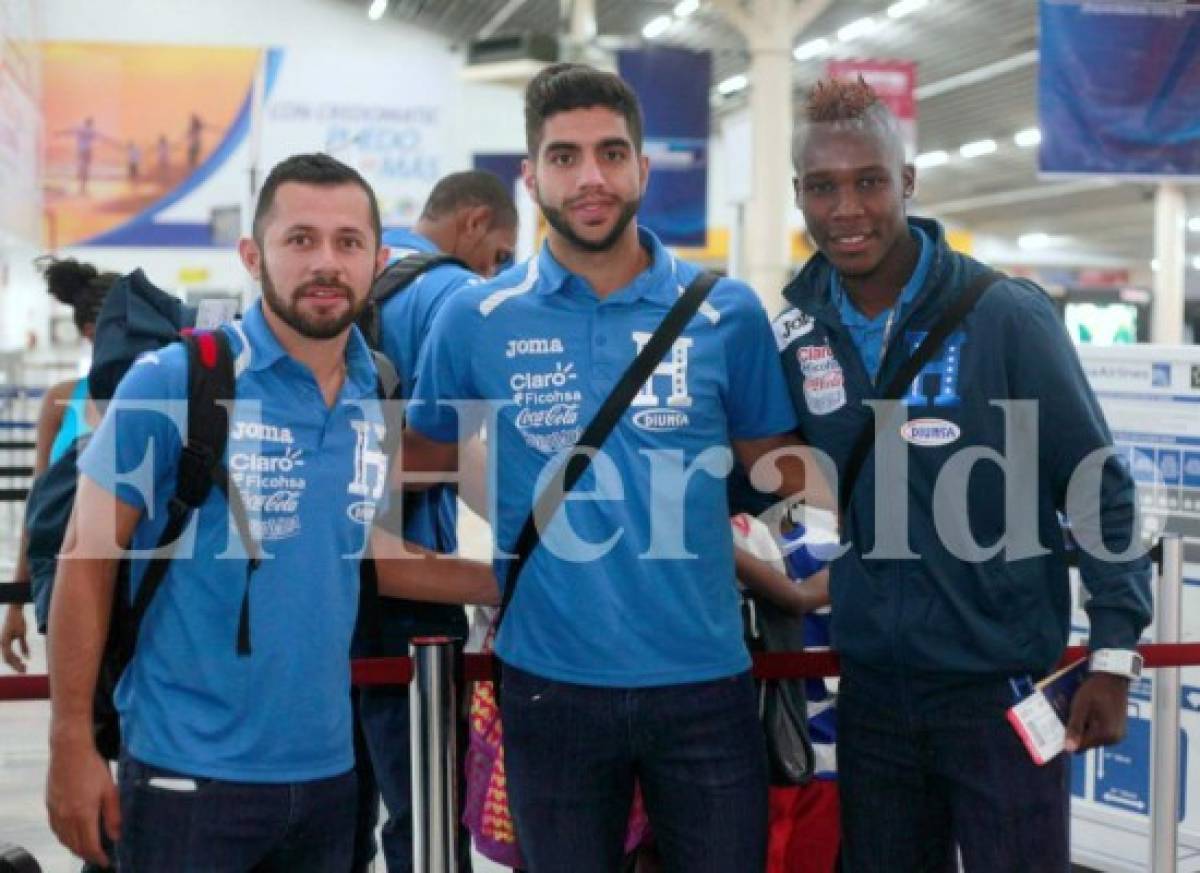 Selección de Honduras madrugó para Venezuela