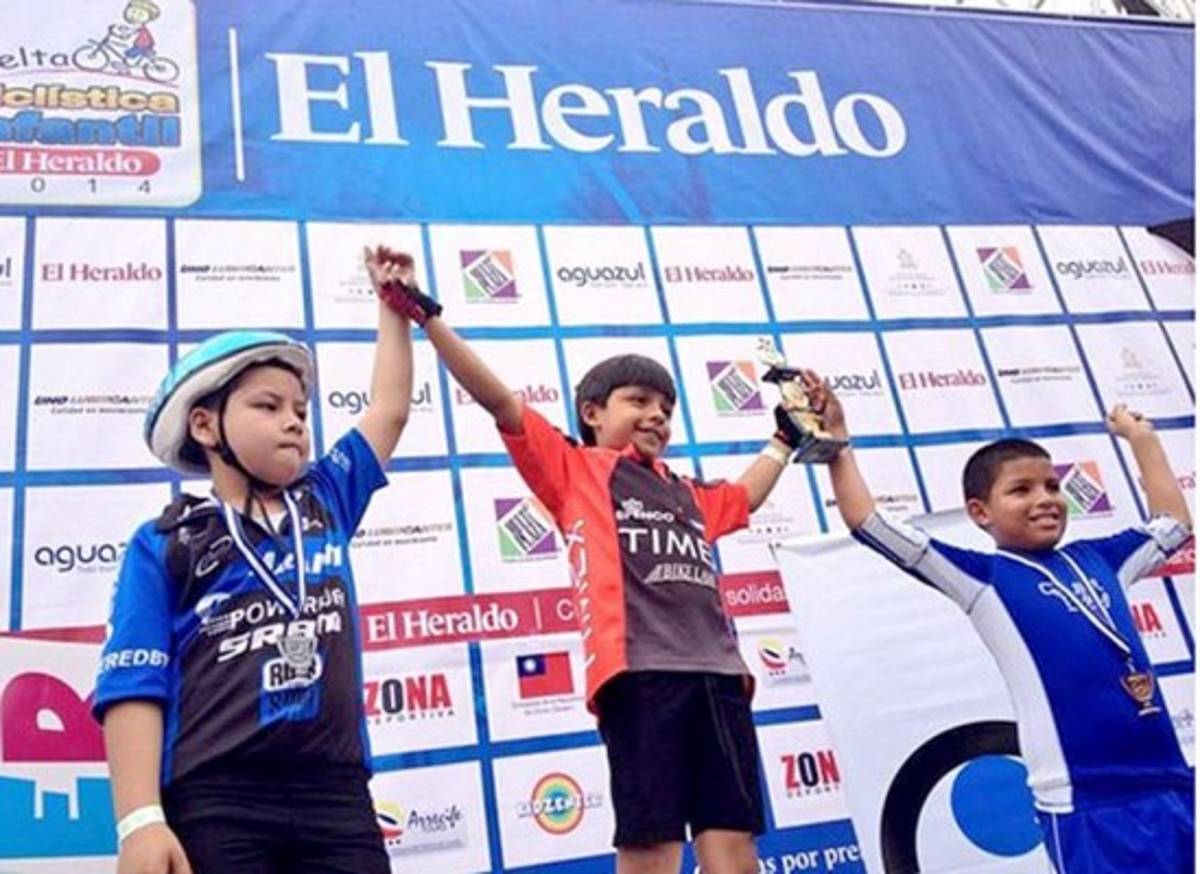 En la Vuelta Ciclística Infantil de EL HERALDO, todos son campeones