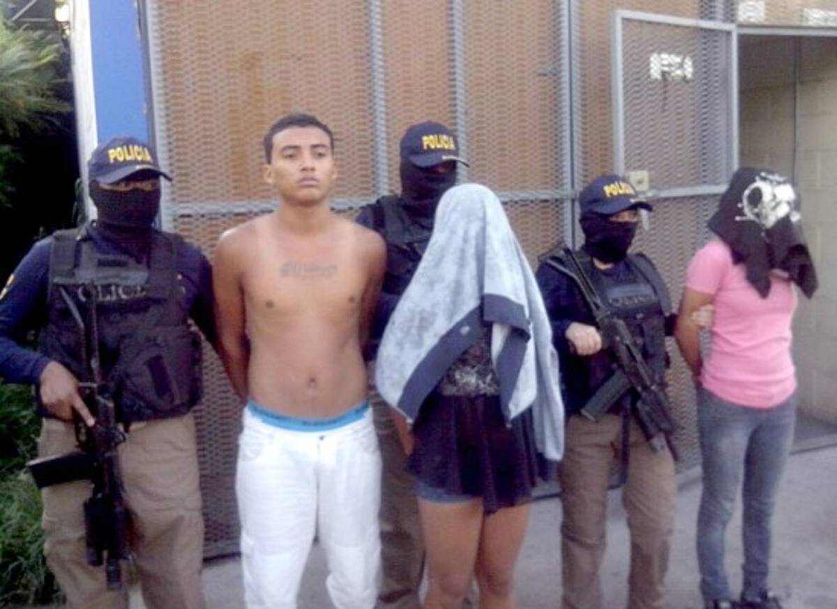 Capturan a varios extorsionadores en la capital de Honduras