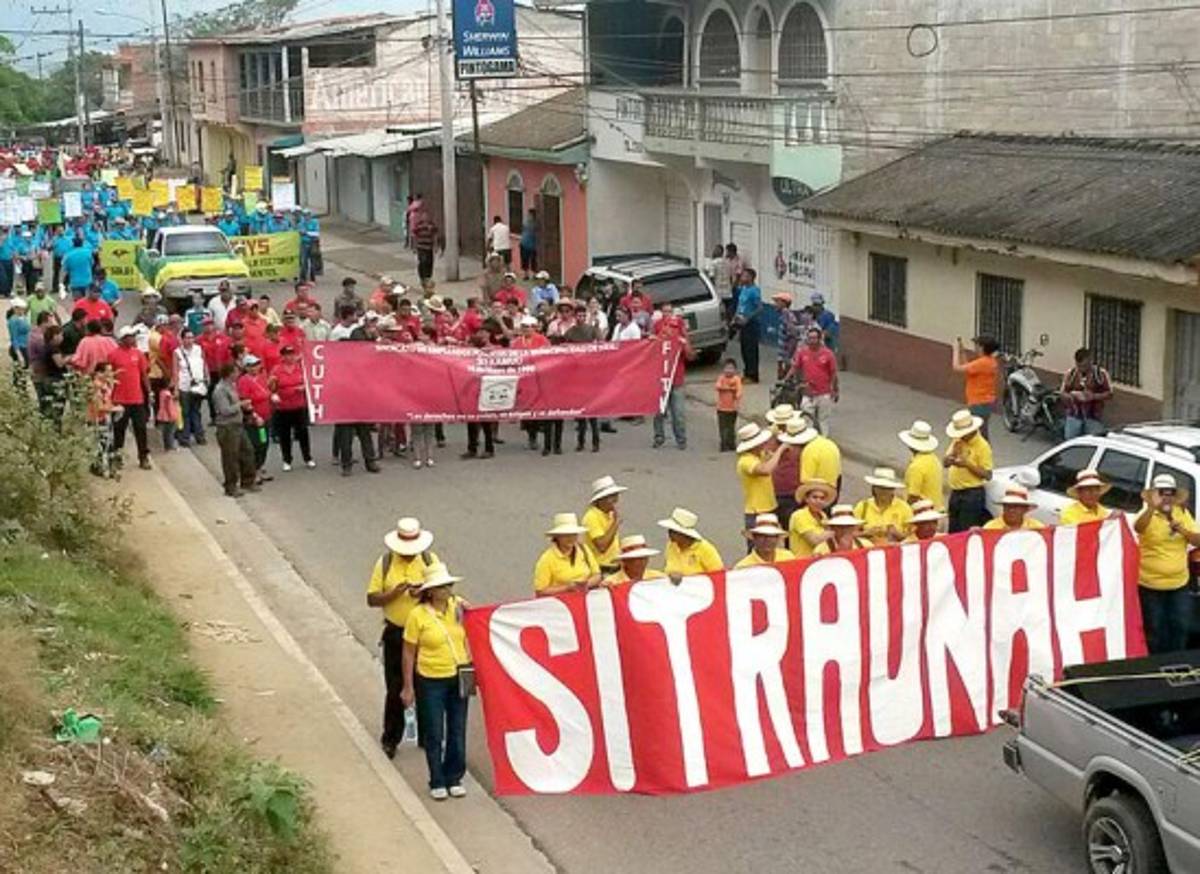 Sindicatos organizados de oriente marchan en el 1 de mayo