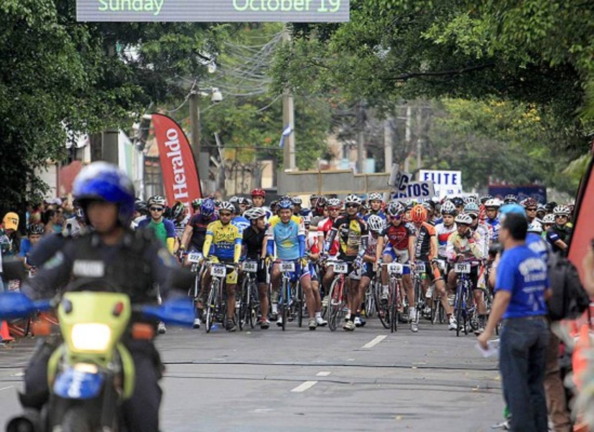 Un éxito convocatoria al máximo evento del ciclismo hondureño