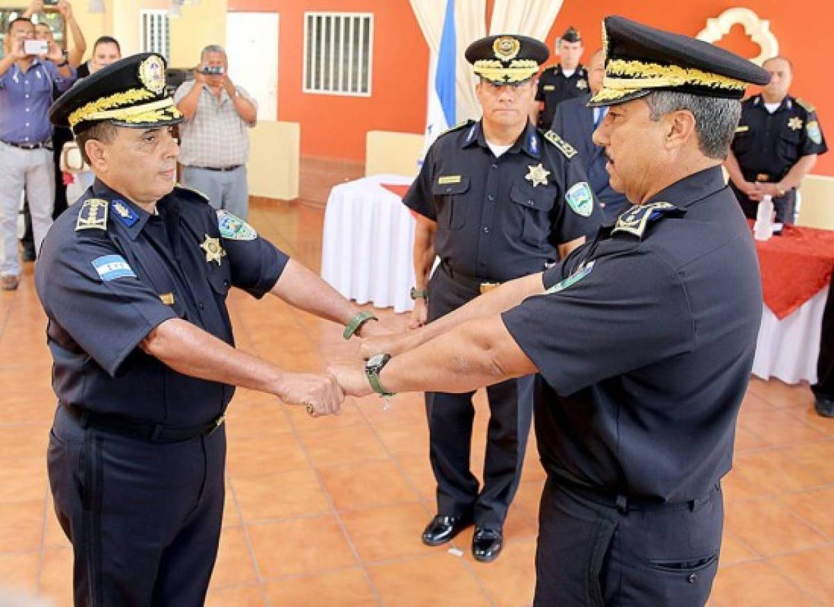 Nueve jefes policiales asumen funciones en Honduras