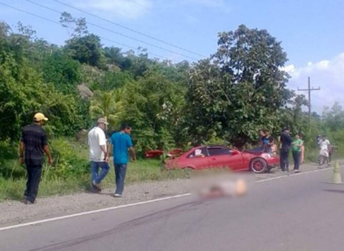 Cinco muertos deja brutal choque en carretera del norte de Honduras