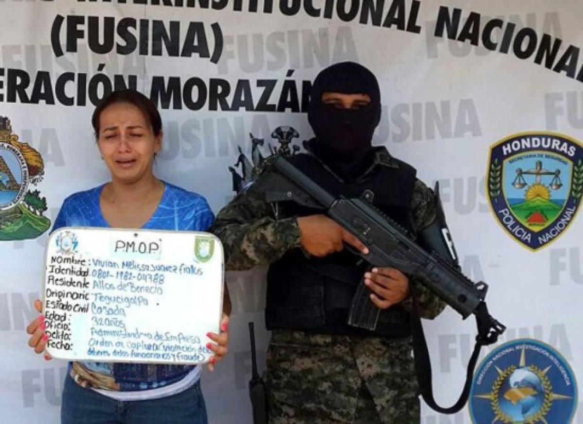 Vivian Juárez, extesorera del Instituto Hondureño de Seguridad Social (IHSS), fue hallada culpable del delito lavado de activos en el caso Empresas Fantasmas-IHSS.﻿