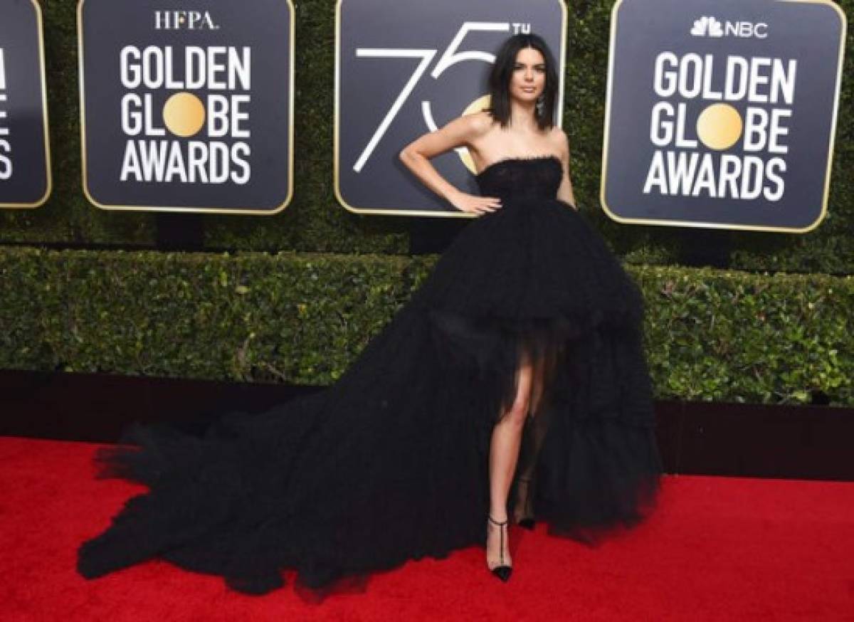 Kendall Jenner y su vestido de ensueño en los Globos de Oro