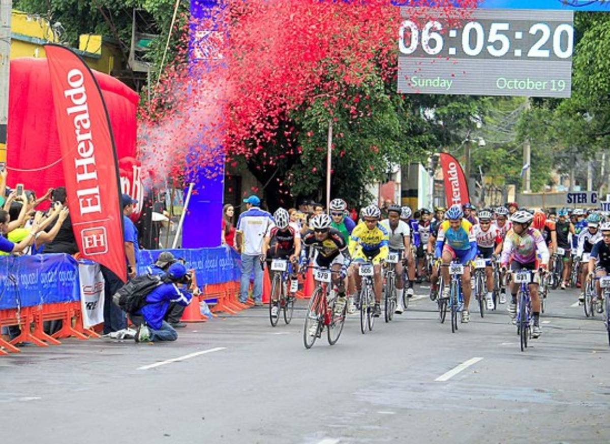 Lo mejor de la 3ra Vuelta Ciclística de Tegucigalpa en imágenes