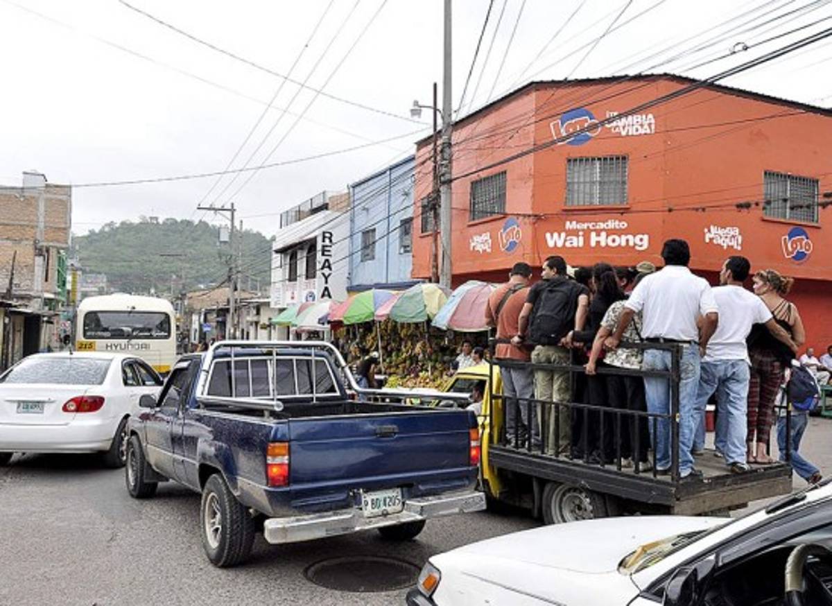 Honduras: Ante paro, capitalinos buscan transporte alternativo