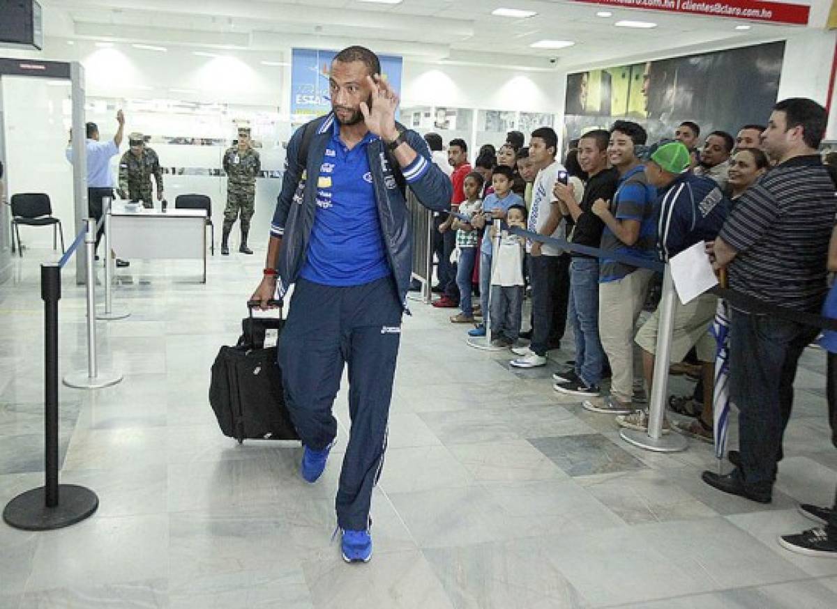 La Selección Nacional llegó a Honduras