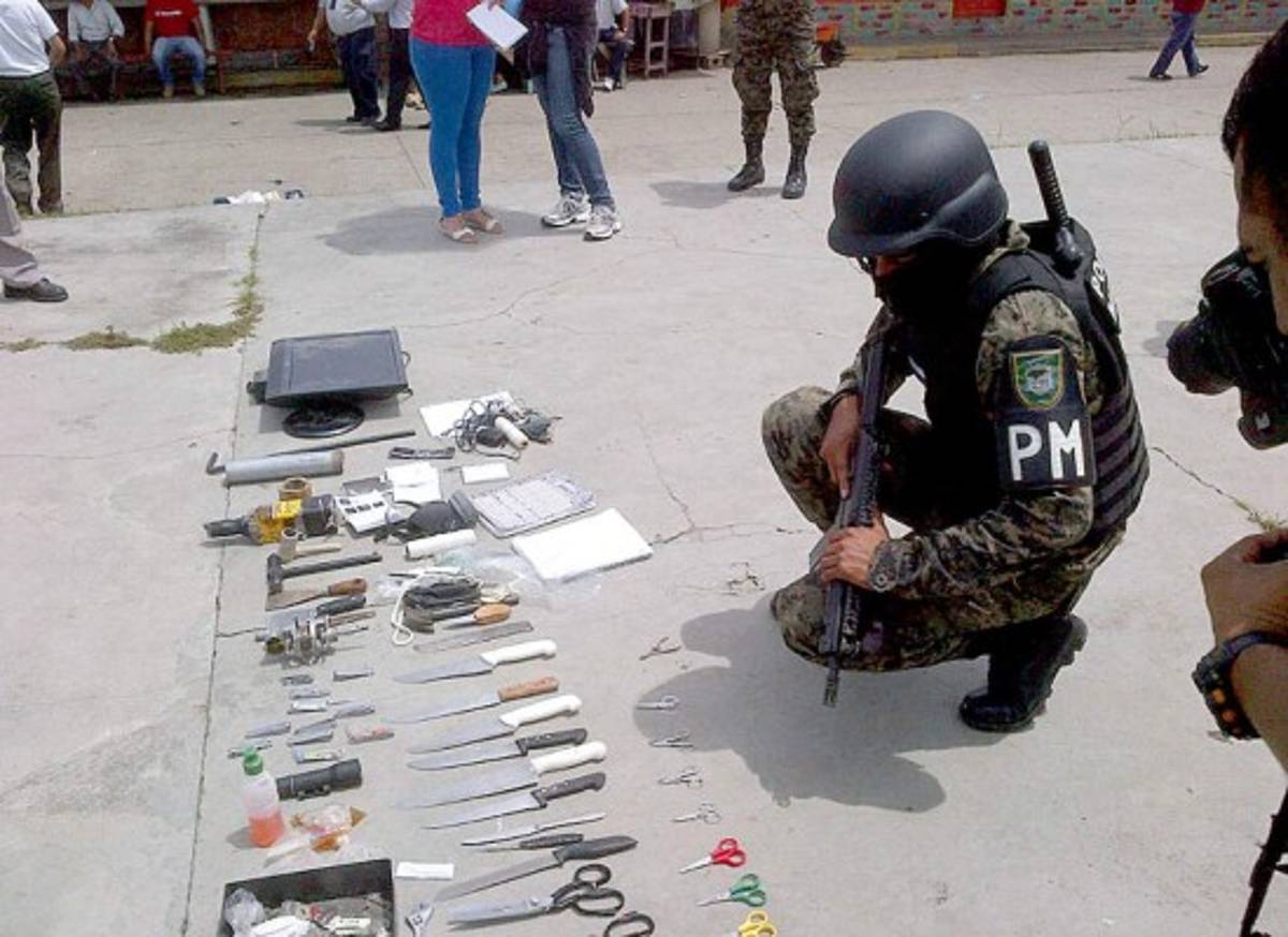 Con plasmas y PlayStation se divierten reos en la PN