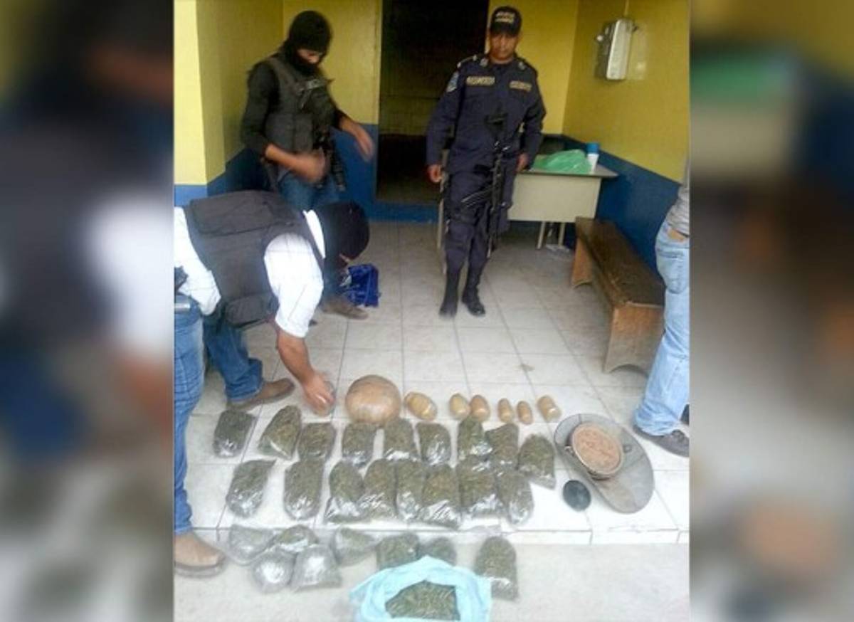 Con marihuana capturan a tres mujeres en Olancho