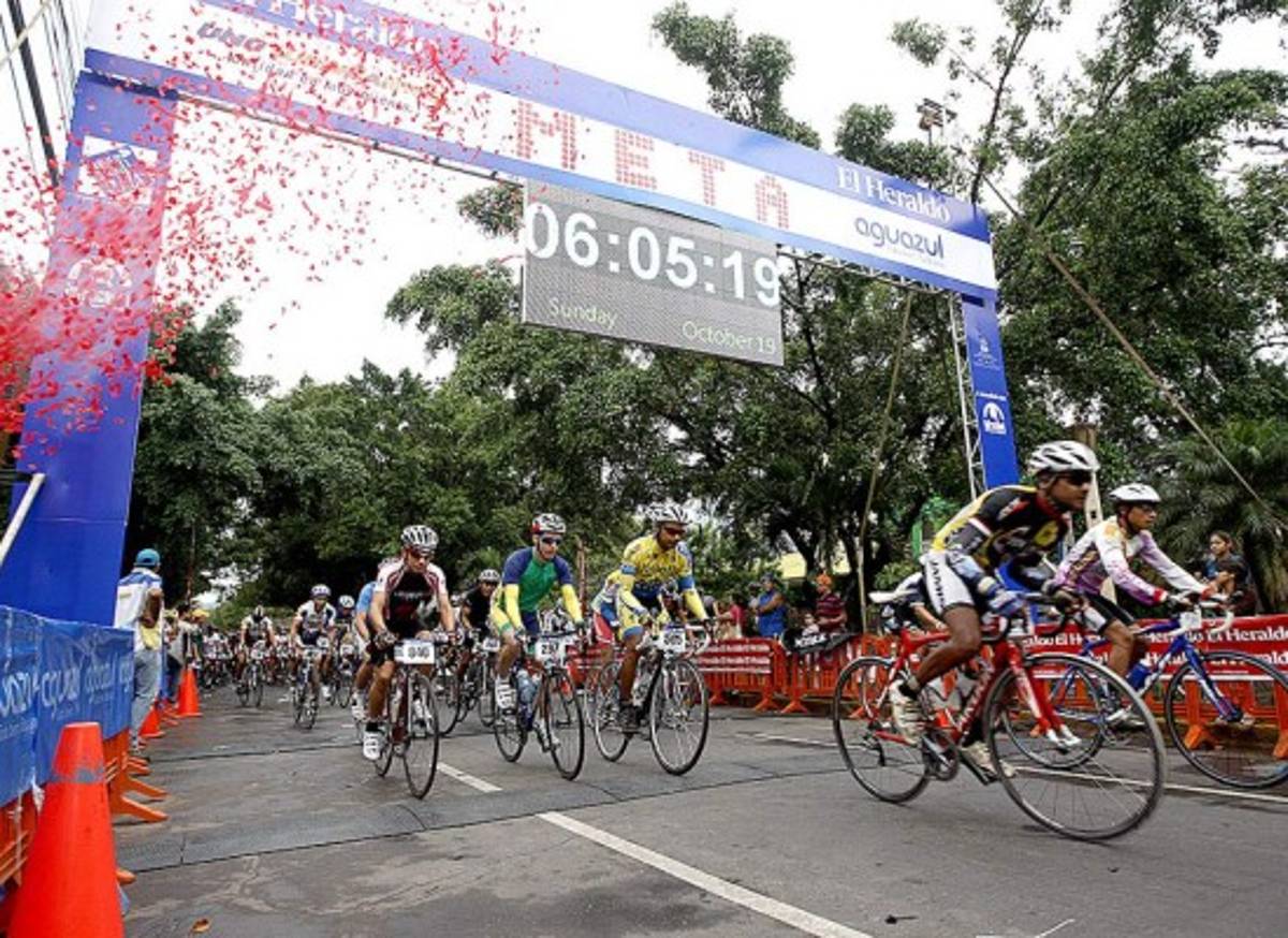 Lo mejor de la 3ra Vuelta Ciclística de Tegucigalpa en imágenes