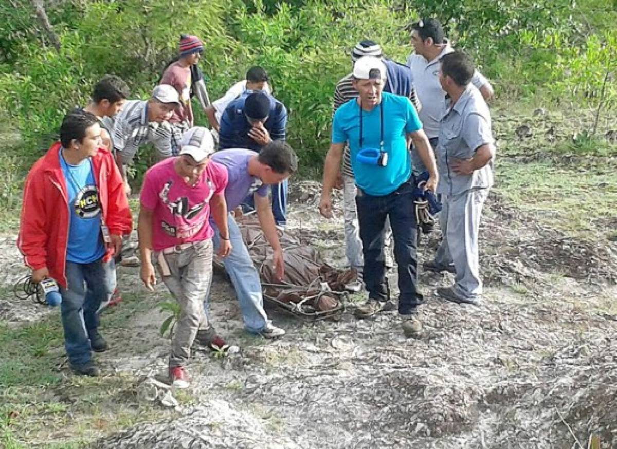 Rescatan cadáver de campesino al noreste de Tegucigalpa
