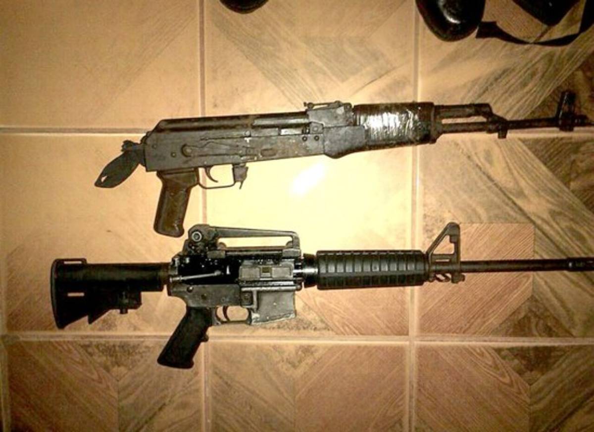 Decomisan drogas, armas y dólares en La Mosquitia hondureña