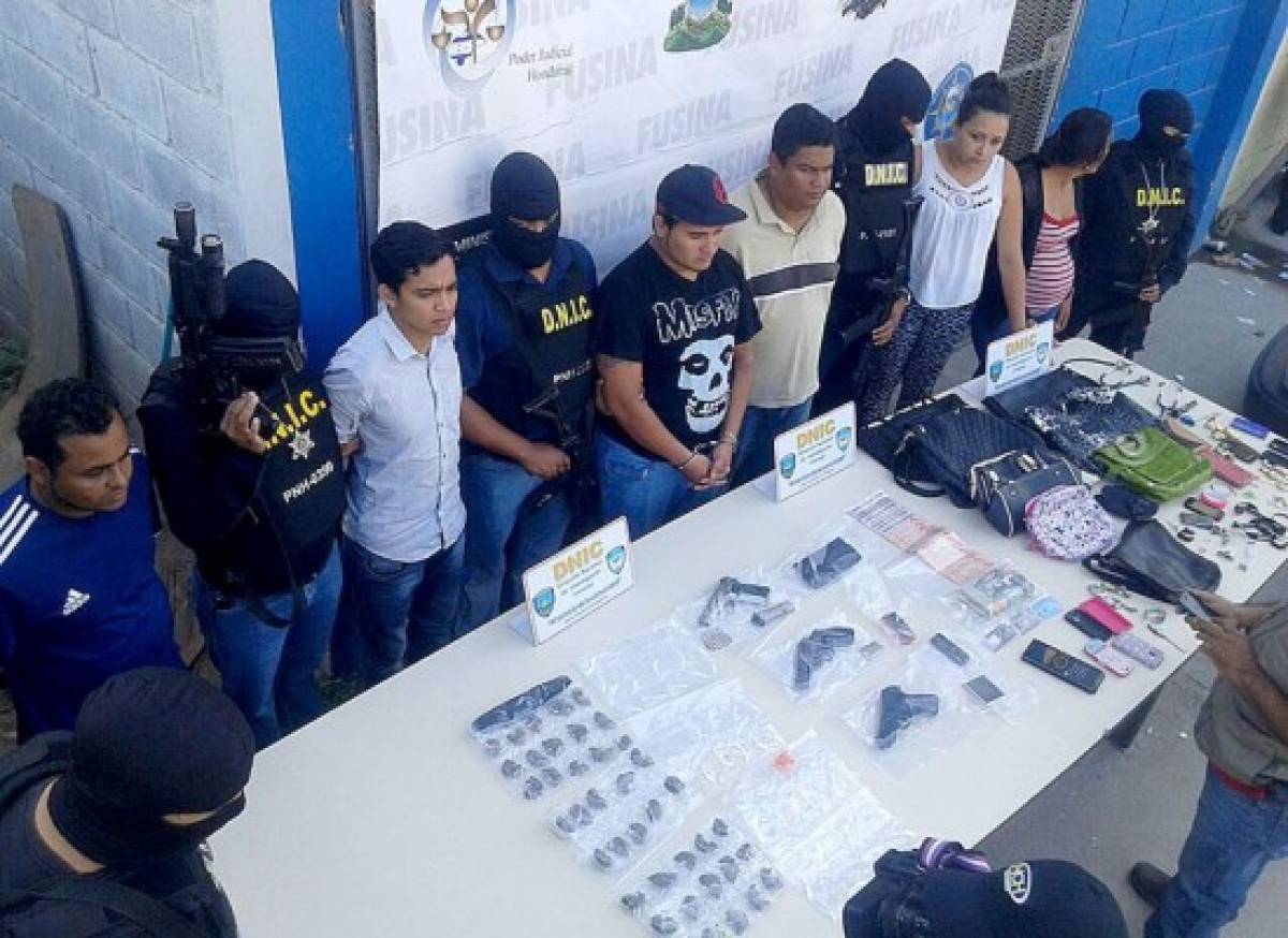 Capturan en Tegucigalpa a presuntos miembros de banda de taxistas
