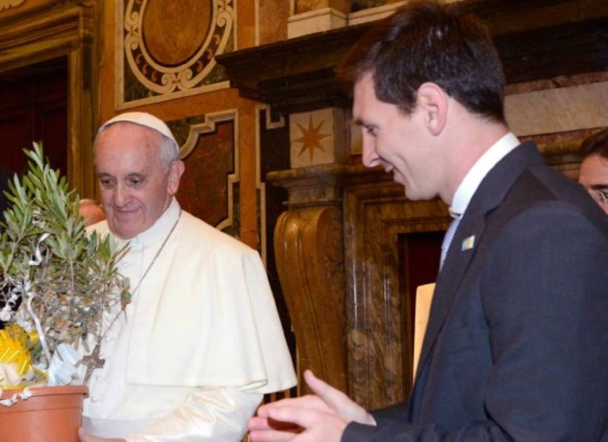 Messi al Papa: 'Lo mejor en el día de tu cumpleaños, gracias por ser un gran ejemplo'