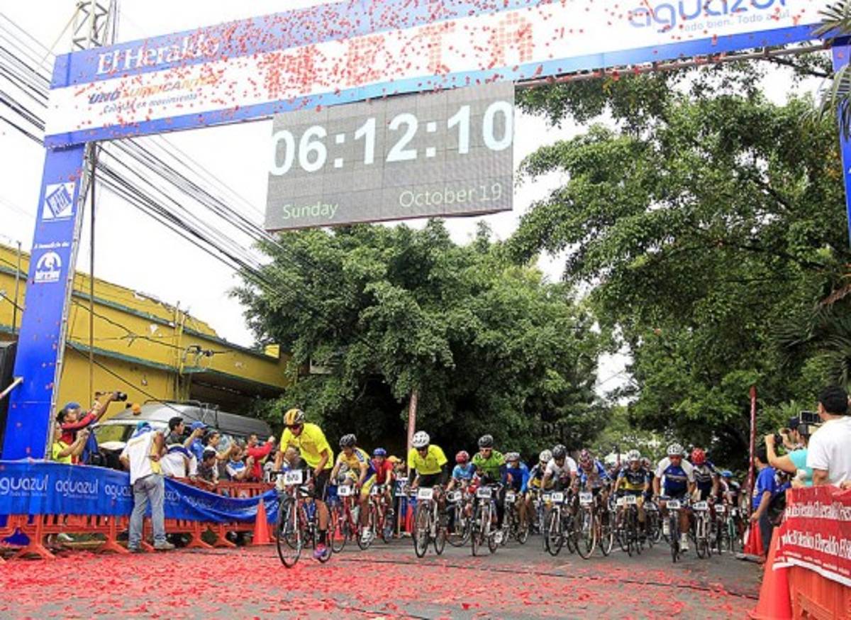Lo mejor de la 3ra Vuelta Ciclística de Tegucigalpa en imágenes