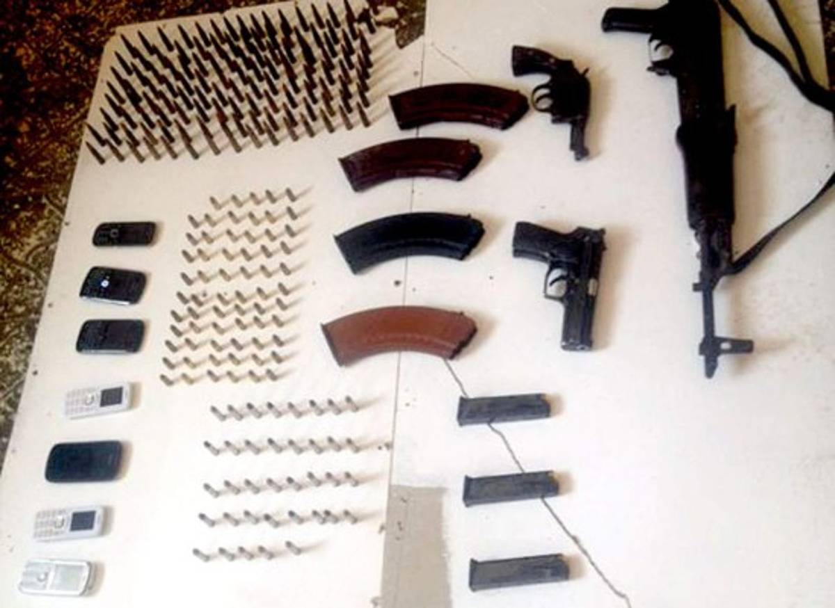 Detienen pandilleros con armas y municiones en San Pedro Sula