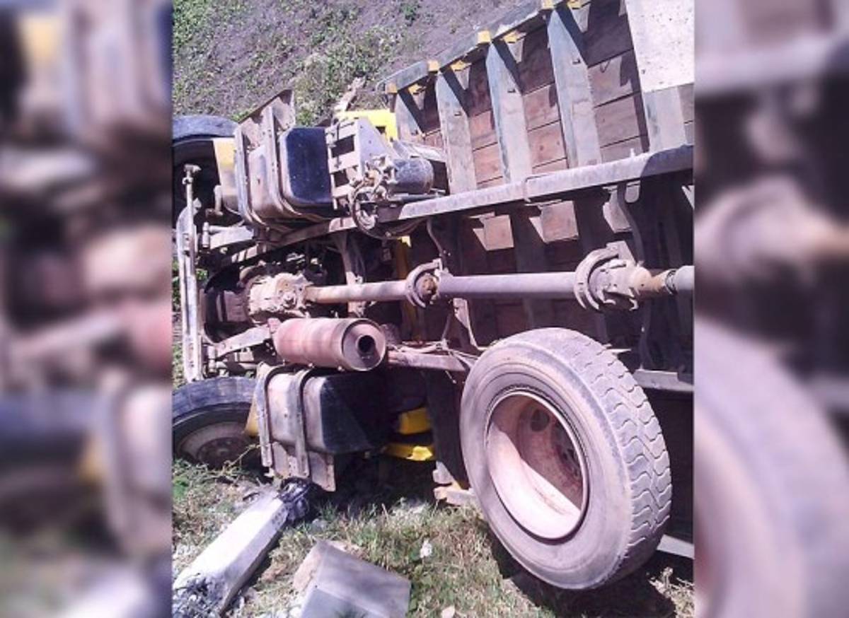 Al menos un muerto en accidente al oriente de Honduras