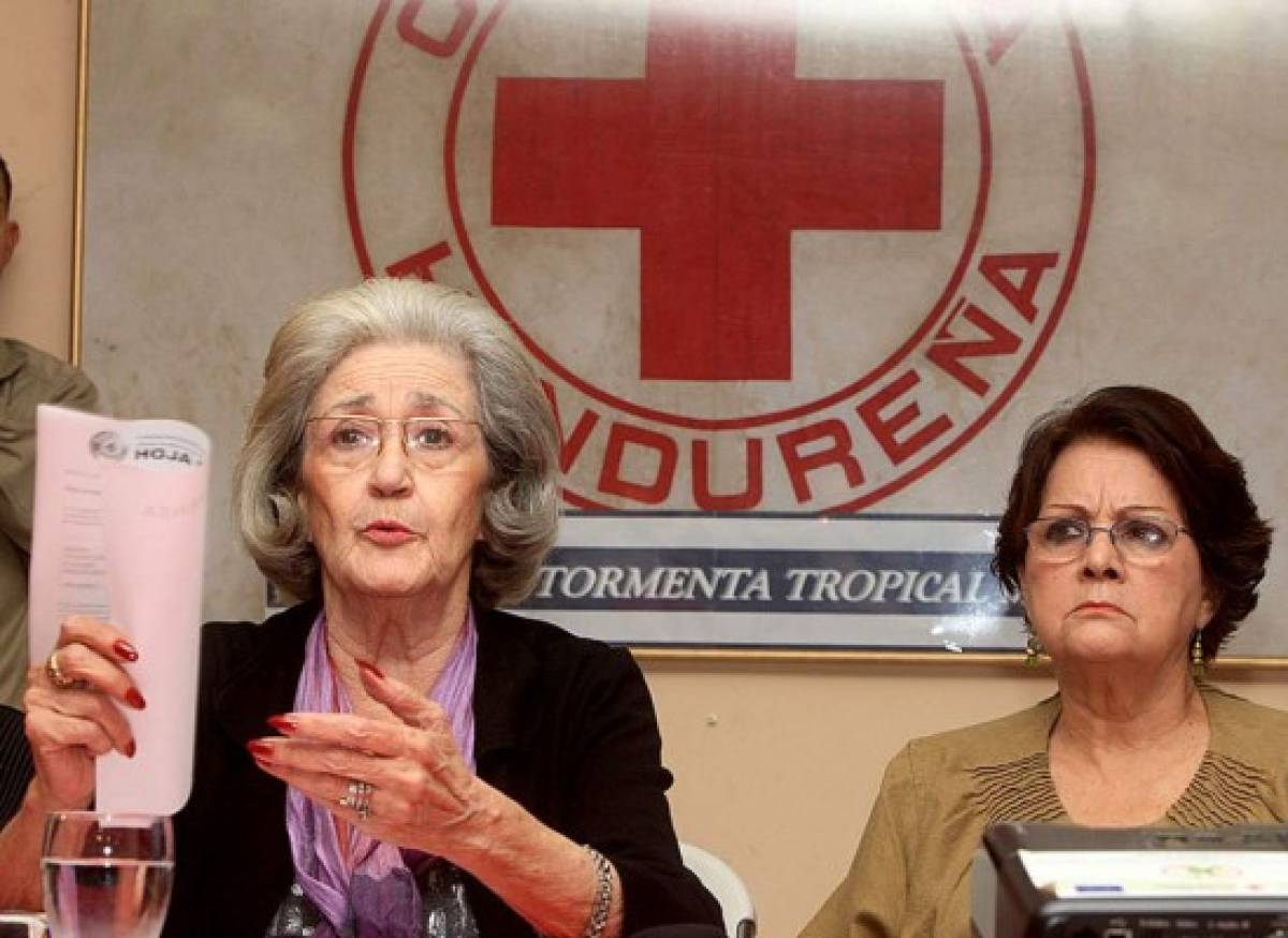 Muere doña Meneca de Mencía, presidenta honoraria de la Cruz Roja de Honduras