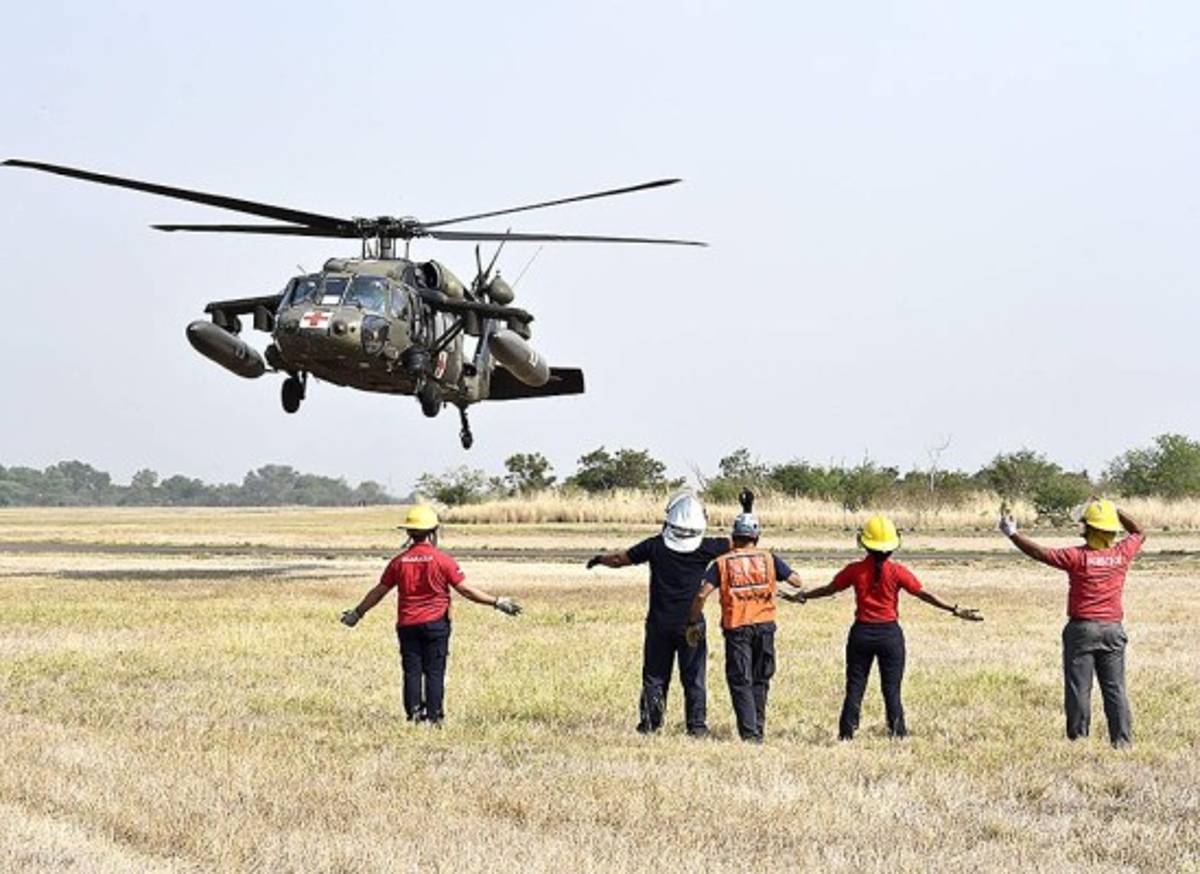 Realizan ejercicios Nuevos Horizontes-Honduras