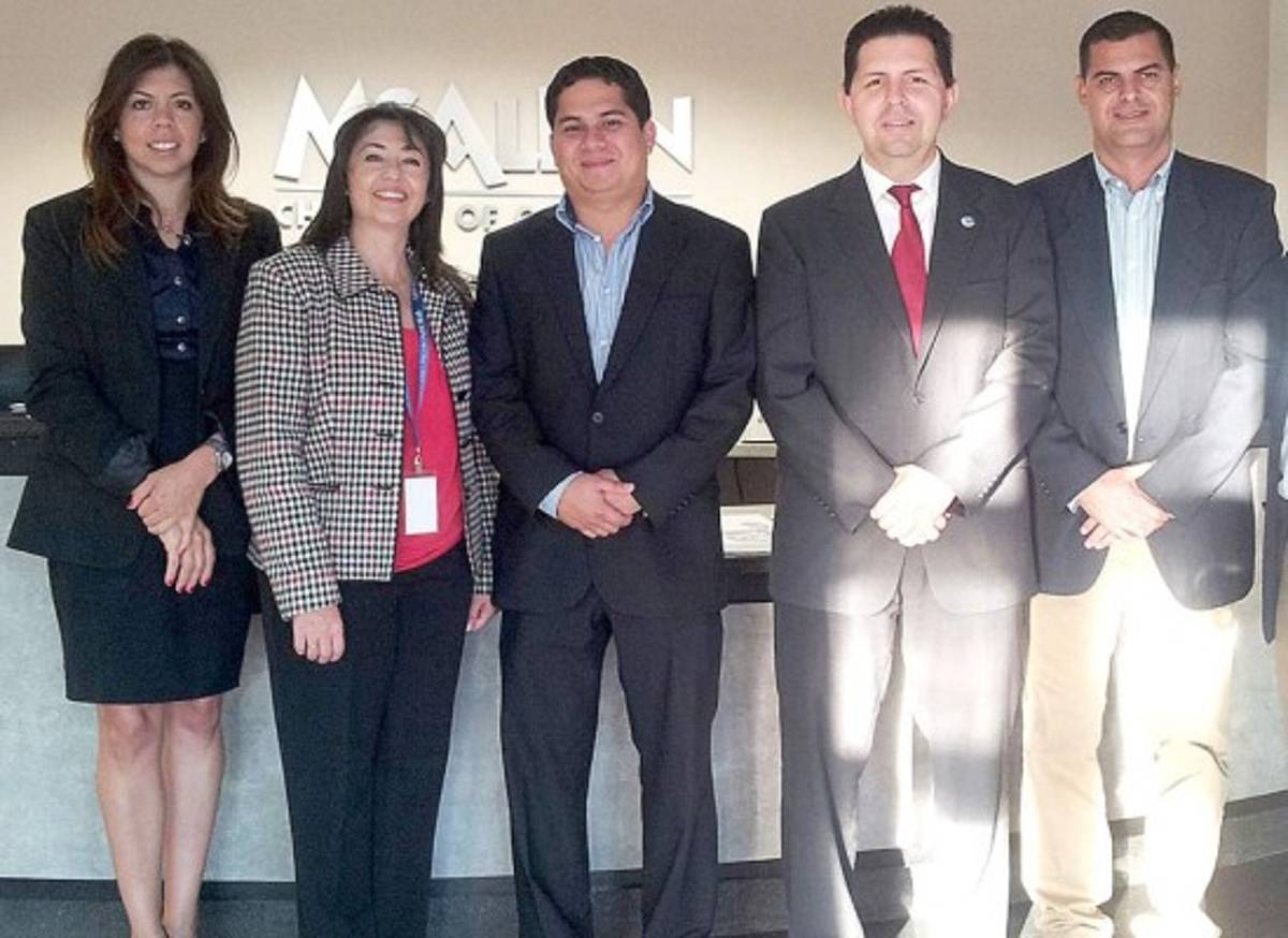 Alcalde hondureño visita McAllen, Texas
