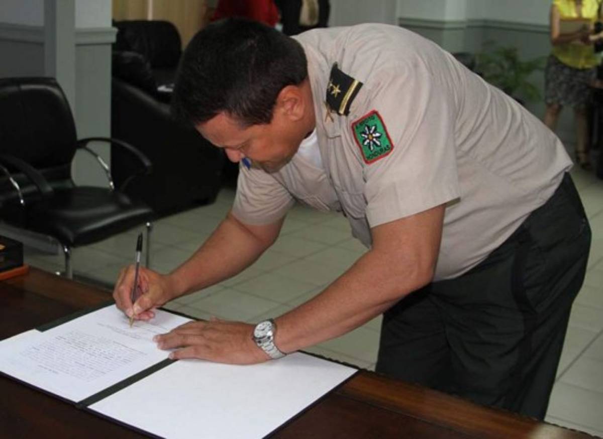 El coronel Orlando García nuevo director del Instituto Nacional Penitenciario