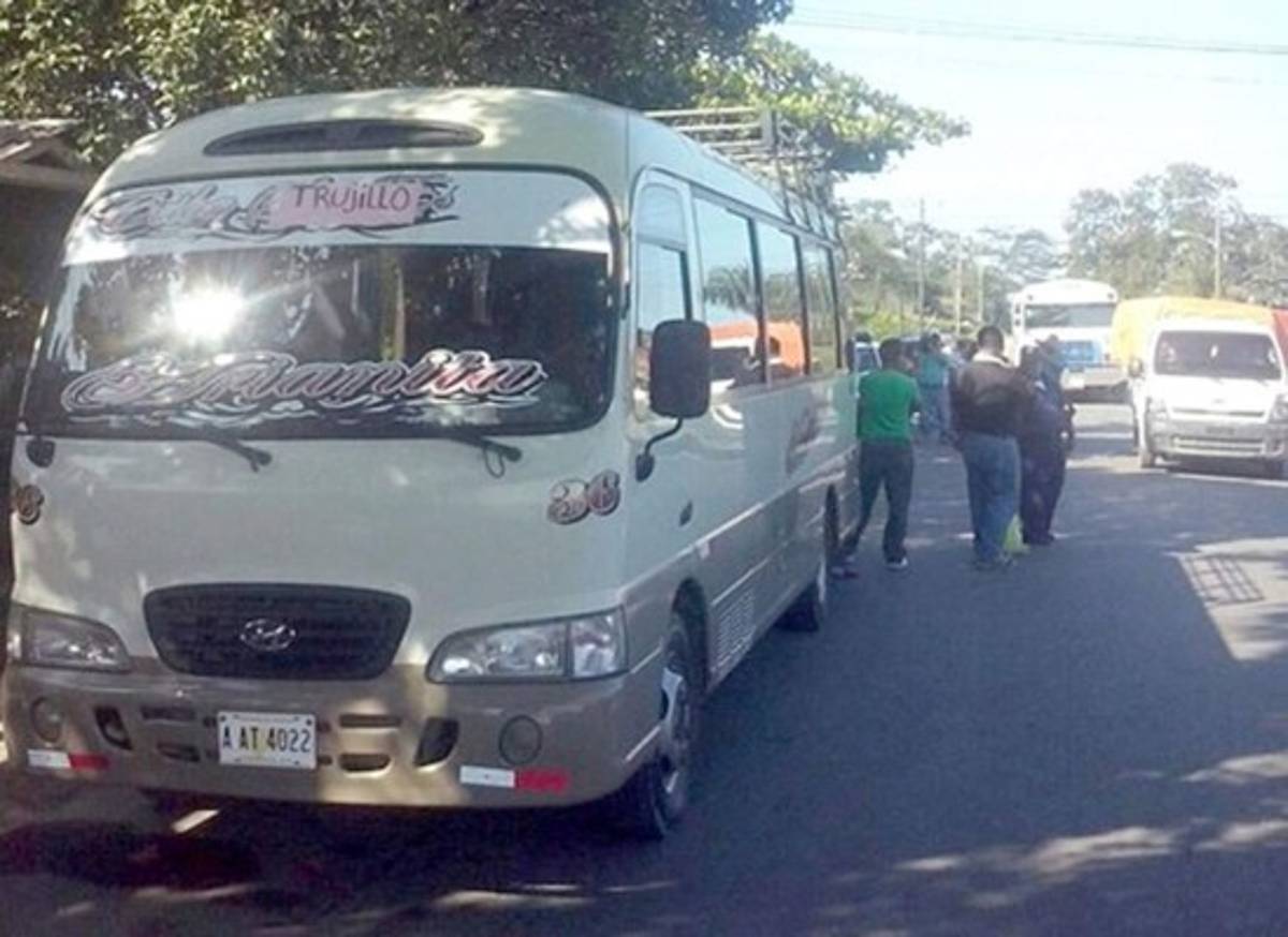 Matan a conductor de rapidito en norte de Honduras