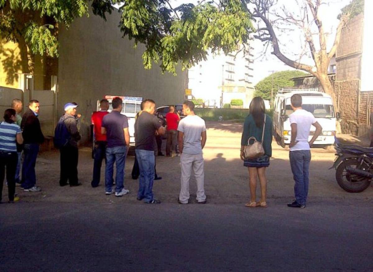 Acribillan a conductor de rapidito en Tegucigalpa