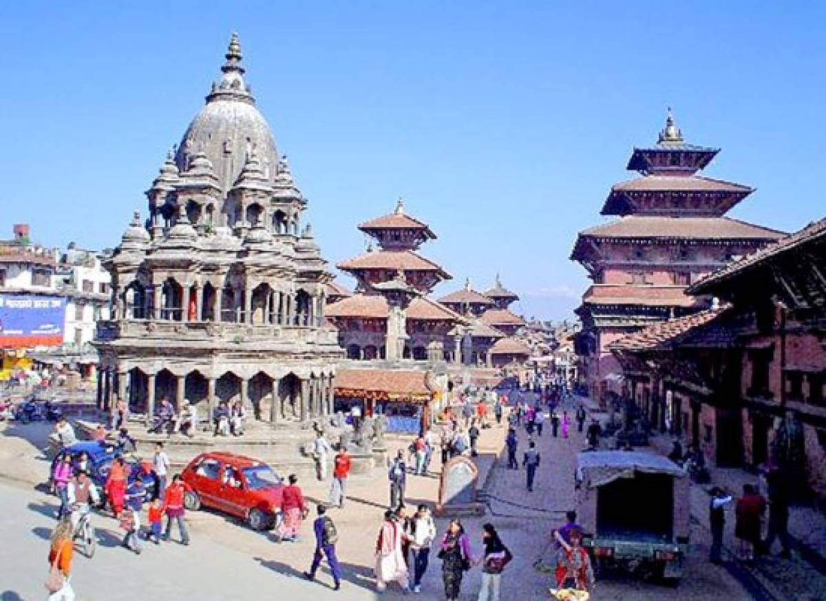 Antes y después de los patrimonios culturales de Nepal