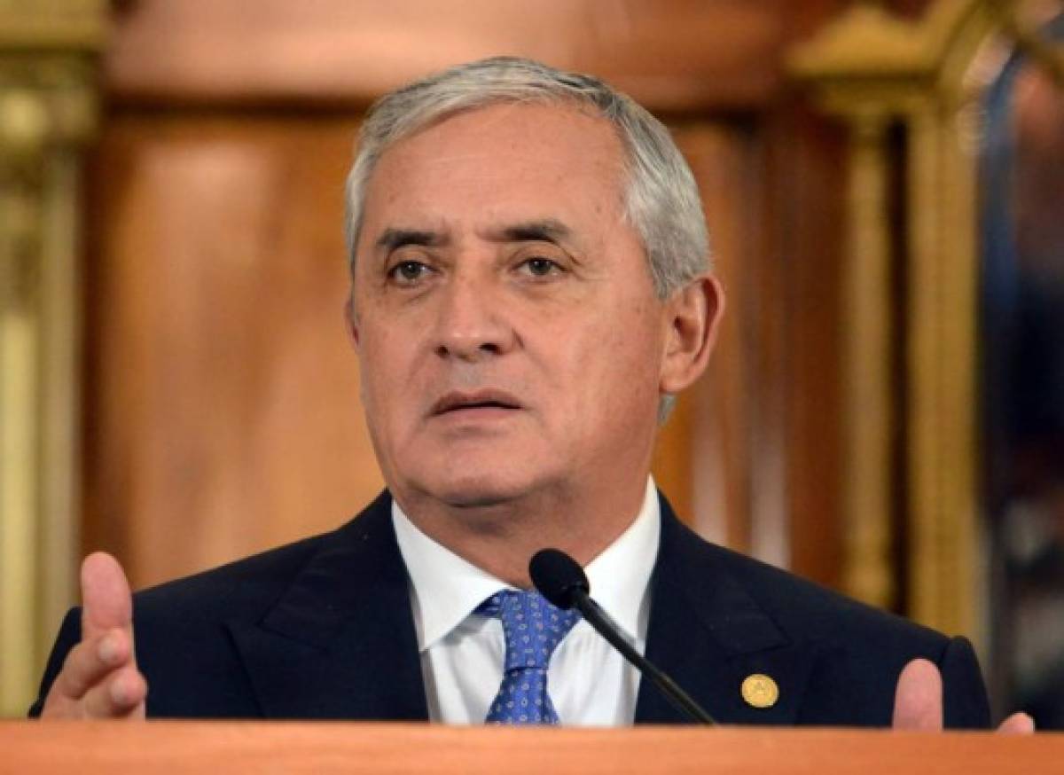 Emiten orden de captura contra presidente Otto Pérez por corrupción