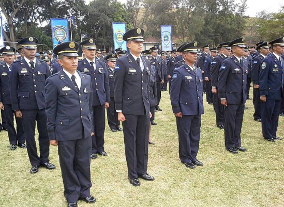 Ascensos en la Policía Nacional de Honduras